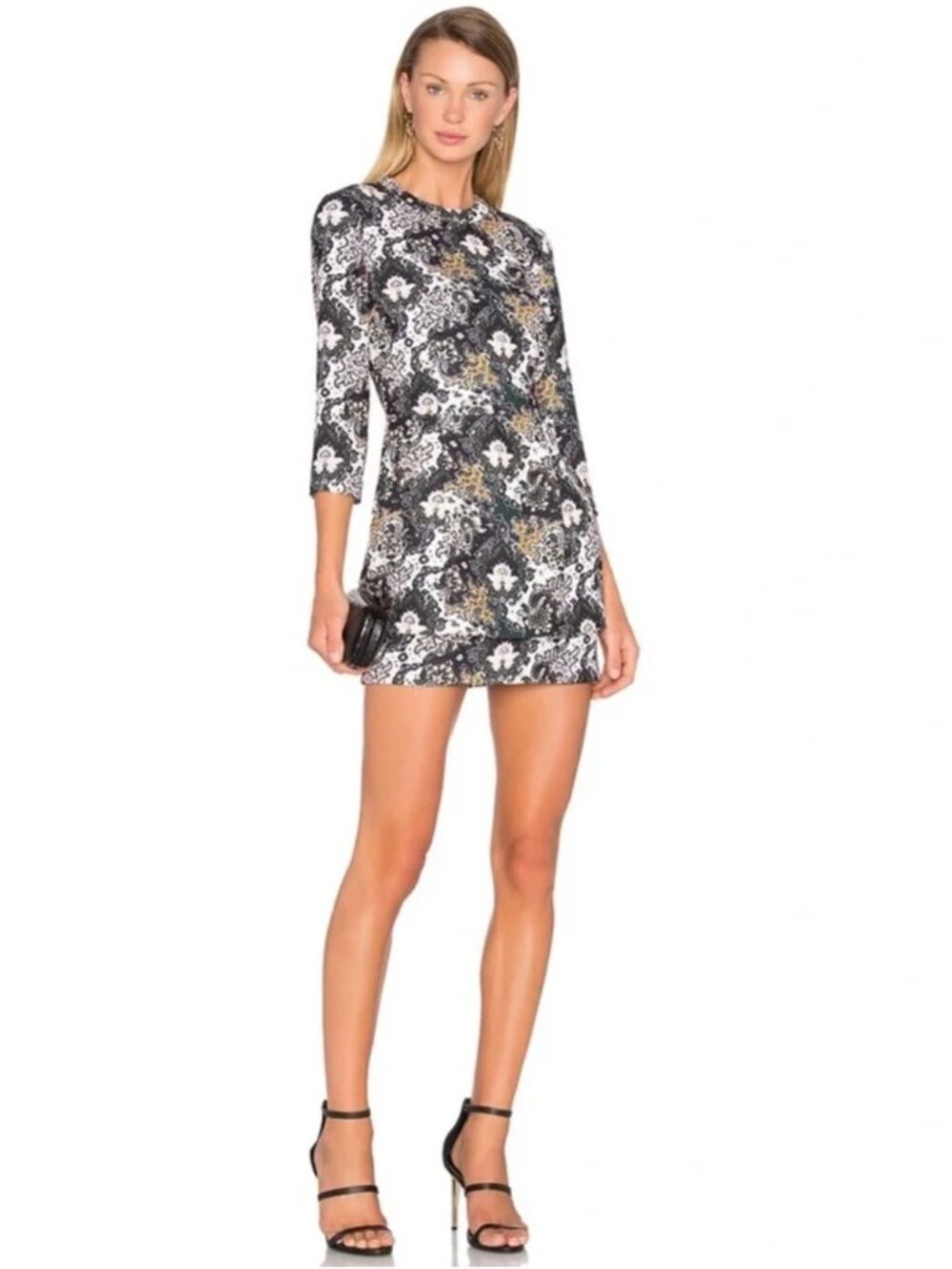 ALC Silk Tiered Mini Dress Size 2